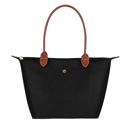 Large Work Tote Bag For Women: Black For 13-15