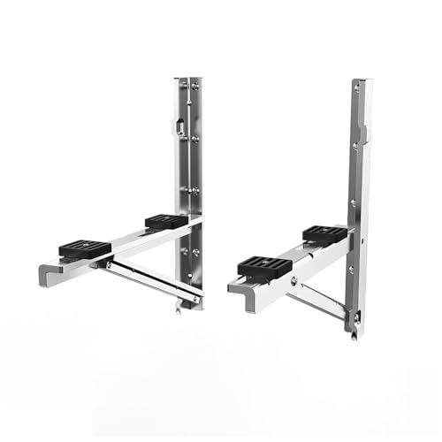 Support pour climatiseur extérieur en acier inoxydable premium suspendu pliable 730 LB