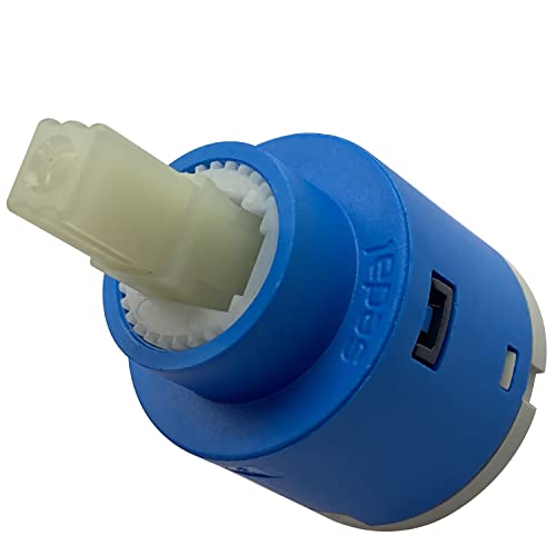 HWMATE Ceramic Disc Single Handle Faucet Cartridge Replacement 1-3/8″ Diameter