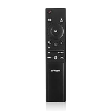 AH81-15047A Sound Bar Controle Remoto Substituição para Alto-falante Samsung Sound Bar HW-Q600C HW-Q700C HW-S700D/ZA QS730D Q800D HW-Q800C HW-Q800B/ZA HW-Q990B/ZA HW-Q900C HW-Q910C HW-Q910C W-Q9100 D