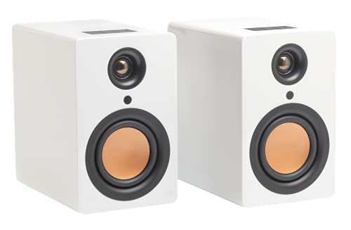 Mitchell Acoustics True Wireless-Paket USTREAM One + PLANTRONICS BACKBEAT PRO 5100 OFFERT - True Wireless Bluetooth 5.0 Wireless Hi-Fi White Library-Lautsprecher + True Wireless Kopfhörer OFFERT Cover
