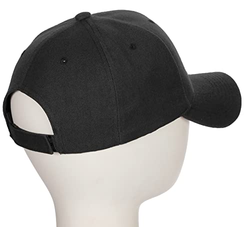 Gorra Baseball Estructurada Daxton Letra P Negra miniatura 2