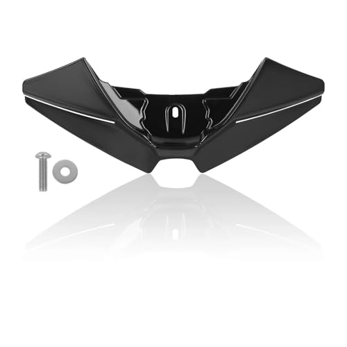 Ailes carénage aérodynamiques moto MT07 2025 becquet spoiler avant noir