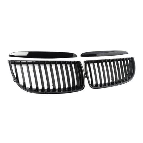 Grilles de radiateur double pont look moderne BMW E90 E91 05-08 - 6