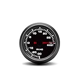Ancho del proyecto: 52mm. tacómetro 2 \"52mm METER BOOSTER / TURBO GAUTE / TURBINE METER-30 ~ 30PSI Pantalla de flecha Negro 12 Volt Coche Refit Accesorios + GAUGE PODS tacómetros de repuesto para automóviles ( Color : 6381 )