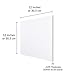 SimbaLux Acrylic Sheet Clear Cast Plexiglass 12” x 12” Square Panel 3/8” Thick (10mm) Transparent Plastic Plexi Glass Board with Protective Paper for Signs, DIY Display Projects, Craft, Easy to Cut