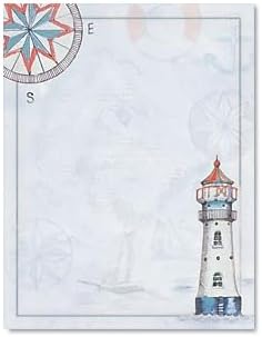 Navigation Paper Border Amazon.com : PaperDirect Nautical Adventure Awaits Border Papers ...