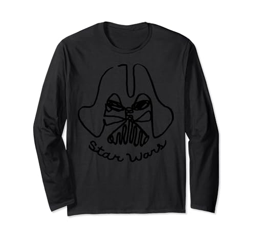 T-shirt Star Wars Dark Vador manches longues pour fans de pop culture et streetwear