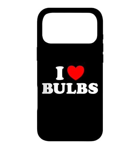 I Love Bulb Funny Light Plant �K�[�f�� �`���[���b�v �t�̉� �X�}�z�P�[�X iPhone 17 Pro Max �p