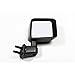 Rugged Ridge 11002.12 Black Passenger Side View Mirror