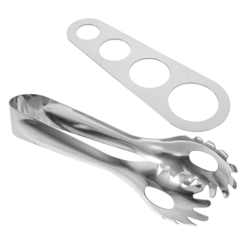 MOTHNUR Set De Pince à Spaghetti Et Outil De Mesure Acier Pour Pâtes Ustensile Non-adhérent Pour Et Dosage Des Nouilles Et Spaghetti