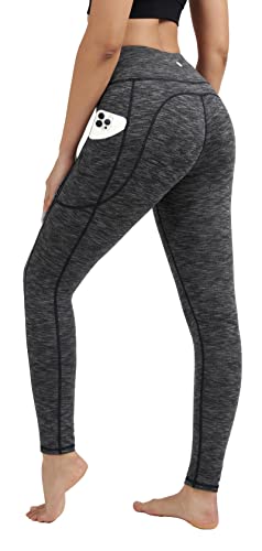 Image of Heathyoga Yoga Pants with Pockets Extra Soft Leggings with Pockets for Women Non See-Through High Waist Workout Leggings