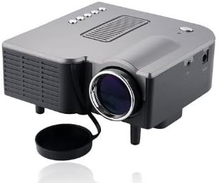 60 Portable Mini 48 Lumens Multimedia HD LED LCD BLACK Projector Cinema Theater, Support PC Laptop VGA Input and SD + USB + AV Input+HDMI Input with Music Photos Videos Compatible with Smart Phone for Iphone 4/4s,ipad,samsung Galaxy s3/s4/noteii(Black)