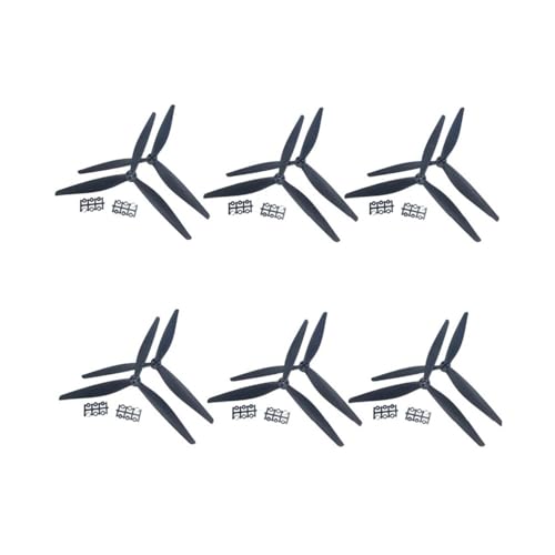Hélice tripale 13 pouces 1308 nylon verre pour multi-rotor 13X8X3