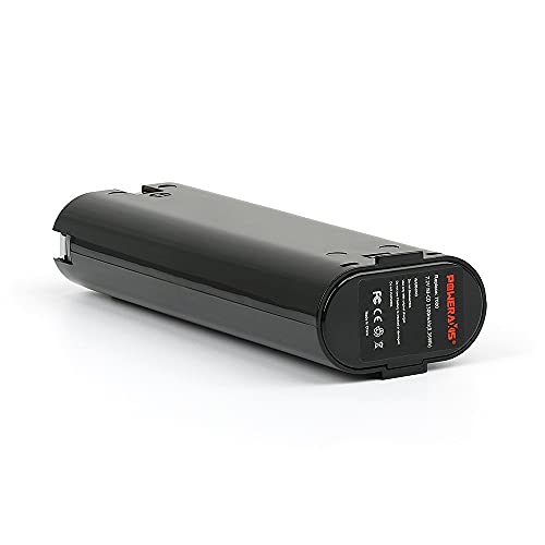 POWERAXIS Makita 7.2V 1300mAh Real Capacity NI-CD Power Tool Battery for Makita 7000,7002,7033,191679-9,192532-2,192695-4,632002-4,632003-2 Cordless Power Tool(Black)