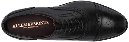 Allen Edmonds Mens Strand Wp Black Cap Toes 12 E | Image 4