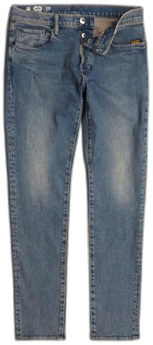 G-STAR Raw - Mens 3301 Slim Jeans, Color Antique Faded Lithium Flame, Size: 29W x 30L4