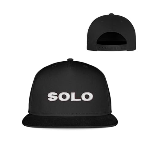 Casquette de baseball Malle Party Solo au design épuré noir intense