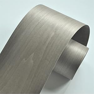 Geverfde grijze walnoot hout fineer formaat 2800 x18 0mm Meubilair Natuurlijke Materiaal Slaapkamer Tafel Fineervloeren…