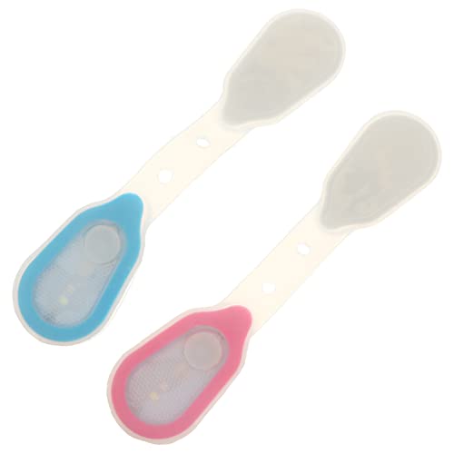 Toddmomy Night Outdoor Safety Lights 2 Pack Rechargeable Led Clip Lights for Running Hiking and Camping