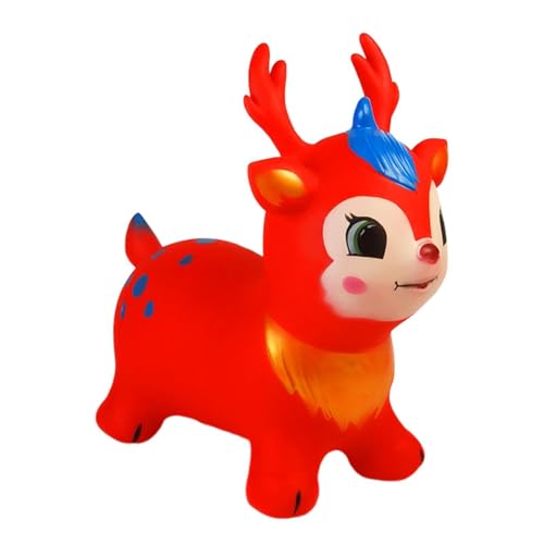 Caballo que rebota - Inflable, Asiento De Tolva Estable, Juguete De Saltar Duradero, Para Mascotas | Juguete De Tolva Para Niños Al Aire Libre, Hogar, Escuela Mate