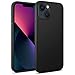 Produktbild Verco Kompatibel mit iPhone 13 Mini Hülle, Matte Rückschale Schutzhülle für Apple iPhone 13 Mini Case Silikon Handyhülle - Schwarz