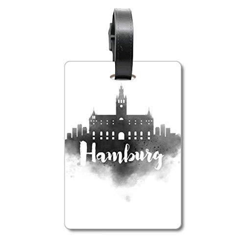 Étiquette Hamburg Germany pour valise afin d'éviter la perte de bagage en voyage
