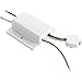 Progress Lighting P9051-28 Traditional Floating Power Canopy from LED Track Collection in White Finish, 4.20 inches