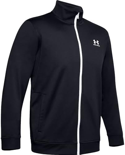Under Armour Sportstyle Tricot Jacket-Blk Erkek Sweatshirt Siyah S - Görsel 4