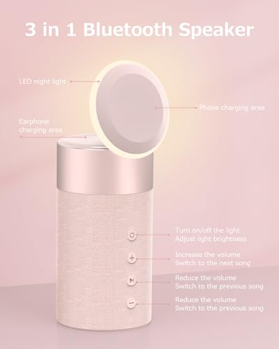 COLSUR-Bluetooth-Speaker-with-Night-Light-Magnetic-Wireless-Charger-2-in-1-Wireless-Charging-Station-for-iPhone-1615141312-Series-AirPods-Pro32-Gift-for-TeensWomenGirlsBoysMan