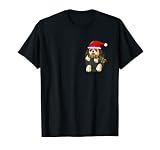 Cachorro Shih Tzu en bolsillo, un bonito diseño de Navidad para un amante de los perros.