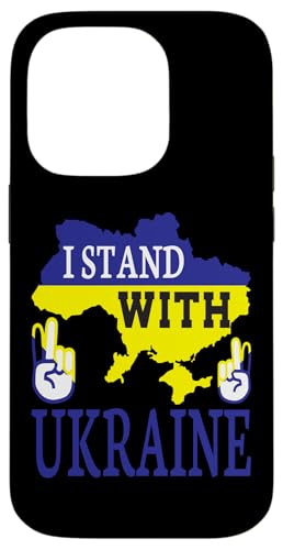 I Stand With Ukraine - Love Stop War - �E�N���C�i�n�} �X�}�z�P�[�X iPhone 14 Pro �p