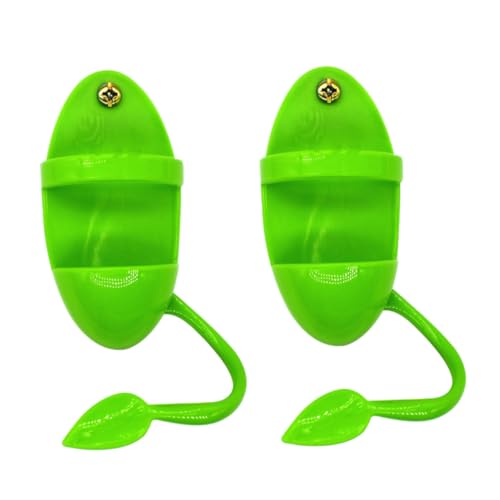 SUPVOX 2pcs Parrot Feeding Racks Bird Stand for Parrots Creative Vegetable Fruit Holder Pet Bird Accessories for Easy Feeding and Calcium Supplementation