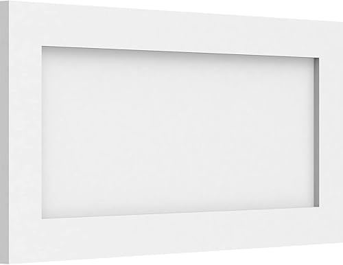 Ekena Millwork Panel de pared decorativo Cornell de 24 pulgadas de ancho x 12 pulgadas de alto x 58 pulgadas de profundidad