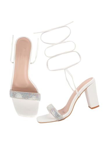 Image of TRYME Alluring and Voguish Block Heel Light Weight Comfortable & Trendy Party Heels for Girls & Women