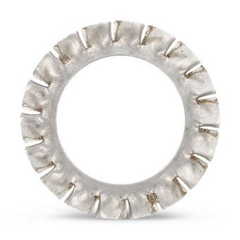 (1500pcs) DIN 6798 M15 Serrated Lock Washers, Type J A4 Stainless Steel, Ships Free in USA by Aspen Fasteners, ASSP67984150
