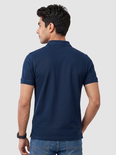 Image of Beyoung Imported Poly Regular Fit Solid Polo Tshirt for Men | Collar Tshirt | Half Sleeves | Solid Casual T-Shirt