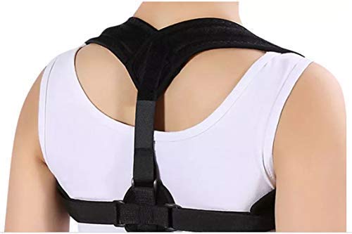 Posture Corrector Clavicle Correction Belt Adjustable Back Shoulder Brace Upper Back Posture Corset Spine Support Belt Effective and Comfortable Posture Brace for Slouching & Hunching Neck Back Pain