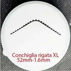 PASTADISC Conchiglie Rigate Pasta Noodles Shape Disc Fit For Philips Automatic Pasta & Noodle Maker, Disc Compatible With Philips Pasta Maker Attachment Kitchen Appliance Maker Accessory (52mmx1.6mm)