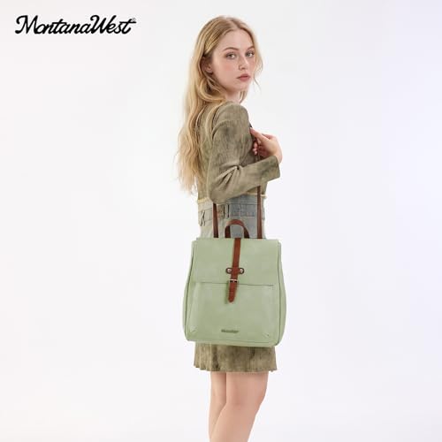 Image of Montana West Backpack Purse for Women Casual Daypack Convertible Crossbody Backpack for Travel Work