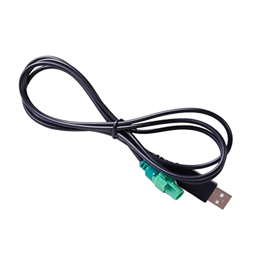Image of USB 2.0 Male 4-Pin Male Head Wire Harness Cable Adapter for VW Volkswagen Golf /Jetta /Passat 1.5m