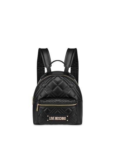 Love Moschino Damen Jc4148pp1nla0000 Rucksack, Schwarz