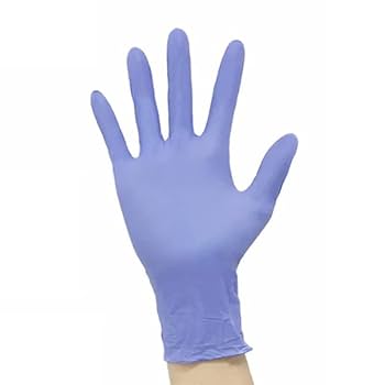 Amazon.co.jp: [オザックス] ニトリル手袋3000 粉無しブルー L