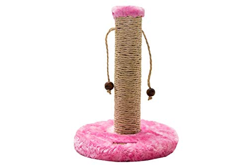 Luppet Brinquedo Arranhador Com Poste Para Gatos Rosa