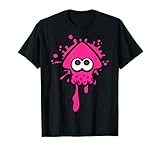 Nintendo Splatoon Pink Inkling Squid Splat Graphic T-Shirt