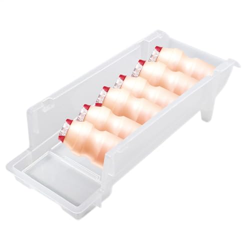 Organizador de latas de refrescos rodantes, organizador de dispensador de bebidas para refrigerador, organizador de bebidas para refrigerador, armario y encimera