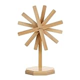 Forme élégante de moulin à vent : les sous-verres en bois avec un motif distinctif de moulin à vent servent de beaux accessoires pour la maison et augmentent l'attraction visuelle de n'importe quelle ambiance. Ils protègent les tables au quotidien ou lors d'événements spéciaux tels que les fêtes ou les vacances. Leur design esthétique les transforme en accroche-regard qui allient utilité pratique et élégance décorative et mettent en valeur n'importe quelle pièce. Ces dessous de verre en bois sont parfaits pour la cuisine et la salle à manger, où ils peuvent être utilisés comme décoration de table élégante