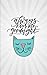 Always Kiss Me Goodnight: Aesthetic Line Journal: Notebook with Alphabet Tabs: College Ruled Sheets: Notebook for Writing Memories: Pocket Notebook ... Doodle Cat Lover and Inspirational Cover