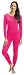 Rocky Womens Thermal 2 Pc Long John Underwear Set Top and Bottom Smooth Knit (Small, Hot Pink)