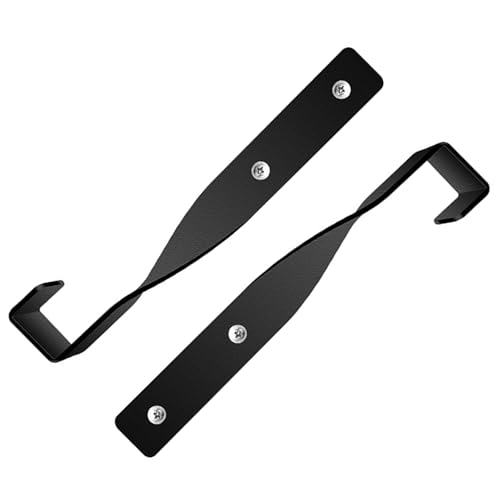 Vdaxvme 2 perchas de acero inoxidable resistentes para motosierra, montaje en pared, mochilas, sopladores, organizadores eficientes de almacenamiento de herramientas de garaje, accesorios de